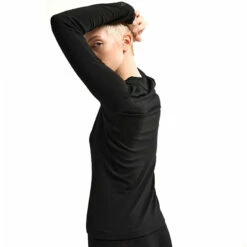 Arc'teryx Women's Rho Merino Wool LS Crew - Black 10 Arc'teryx Women's Rho Merino Wool LS Crew - Black -Brokedown Palace Shop Arcteryx AW23 WsRhoWoolCrewNeck Black 05