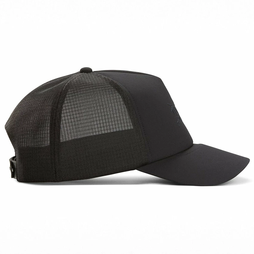 Arc'teryx Bird Trucker Curved - Black 6 Arc'teryx Bird Trucker Curved - Black - Image 4