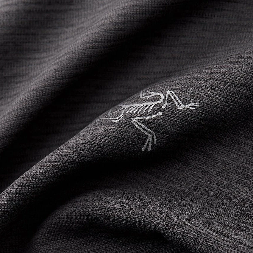 Arc'teryx Men's Cormac Crew L/S - Black Heather 7 Arc'teryx Men's Cormac Crew L/S - Black Heather - Image 5