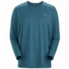 Arc'teryx Men's Cormac Crew L/S - Serene Heather 2 Arc'teryx Men's Cormac Crew L/S - Serene Heather -Brokedown Palace Shop Arcteryx SS23 MsCormacCrewLS Serene 01