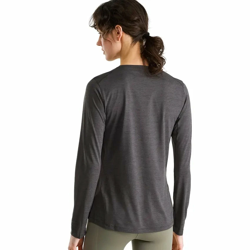 Arc'teryx Women's Taema Crew LS - Black Heather 6 Arc'teryx Women's Taema Crew LS - Black Heather - Image 4