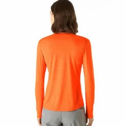 Arc'teryx Women's Taema Crew LS - Spark Heather -Brokedown Palace Shop Arcteryx SS23 TaemaCrewLS Spark 04