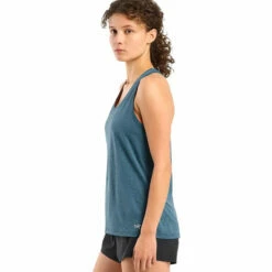 Arc'teryx Women's Taema Tank - Serene Heather -Brokedown Palace Shop Arcteryx SS23 TaemaTank Serene 03