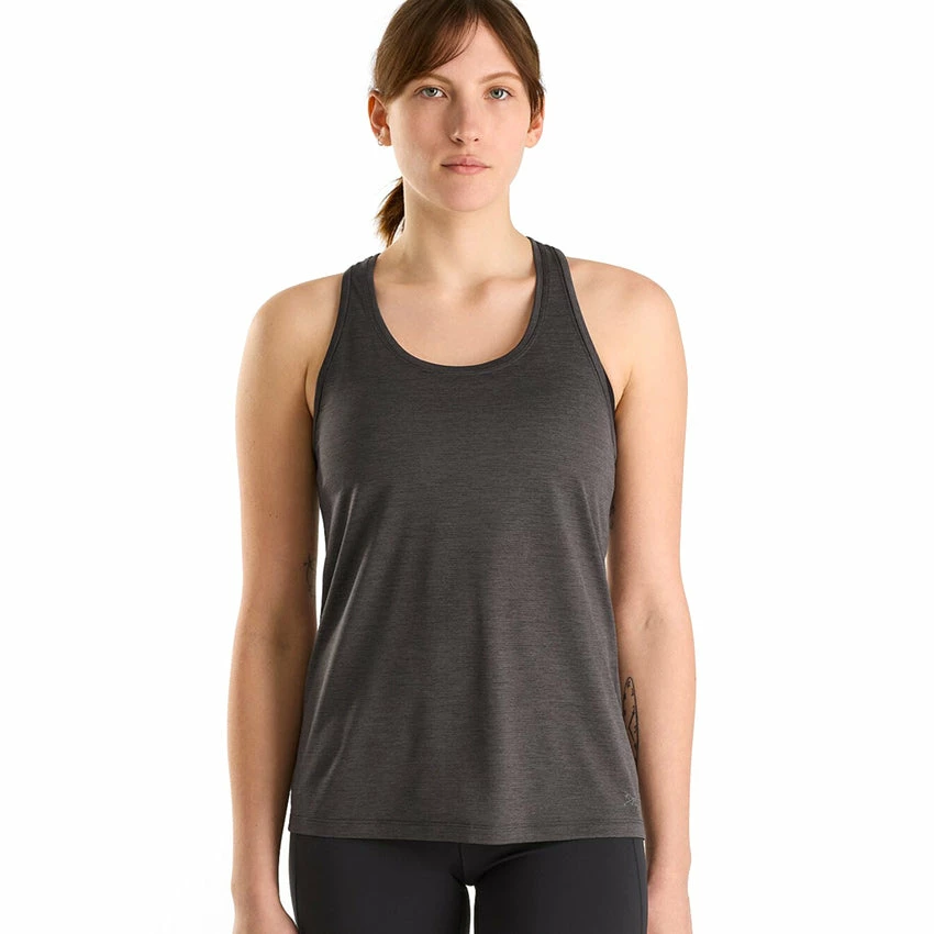 Arc'teryx Women's Taema Tank - Black Heather 4 Arc'teryx Women's Taema Tank - Black Heather - Image 2