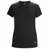 Arc'teryx Women's Quadra Crew S/S T-Shirt - Black