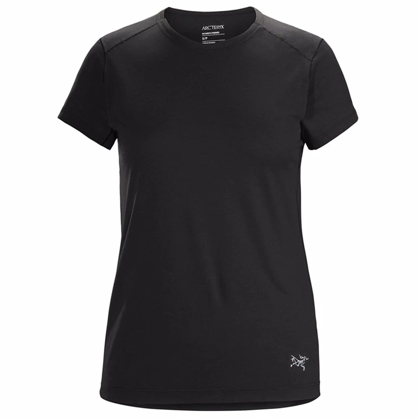 Arc'teryx Women's Quadra Crew S/S T-Shirt - Black 3 Arc'teryx Women's Quadra Crew S/S T-Shirt - Black