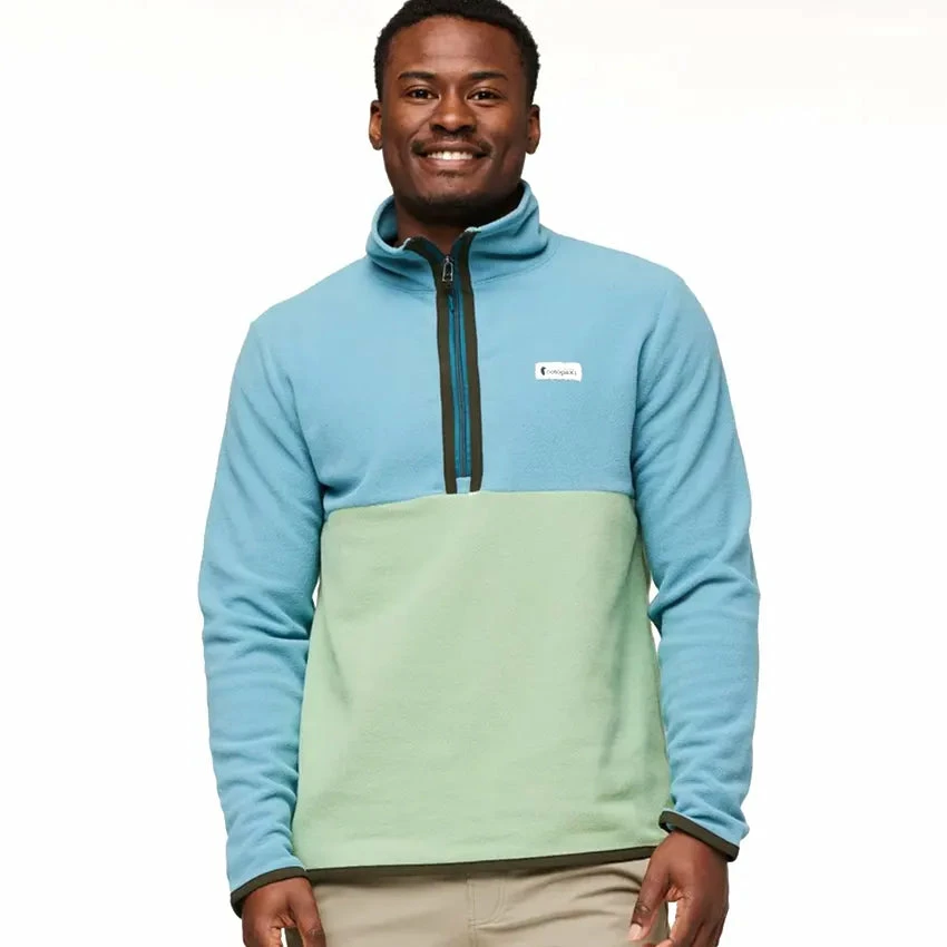 Cotopaxi Men's Amado Fleece Pullover - Drizzle & Aspen 4 Cotopaxi Men's Amado Fleece Pullover - Drizzle & Aspen - Image 2