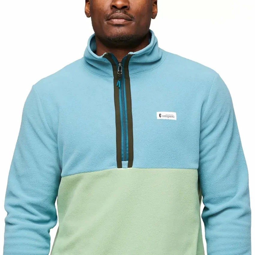 Cotopaxi Men's Amado Fleece Pullover - Drizzle & Aspen 7 Cotopaxi Men's Amado Fleece Pullover - Drizzle & Aspen - Image 5