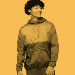 Cotopaxi Men's Teca Half-Zip Windbreaker - Desert Crossing -Brokedown Palace Shop Cotopaxi SS23 TecaHalfZip DC 04