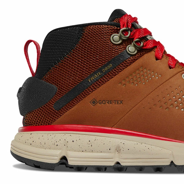 Danner Women's Trail 2650 Mid GTX - Brown / Red 5 Danner Women's Trail 2650 Mid GTX - Brown / Red - Image 3