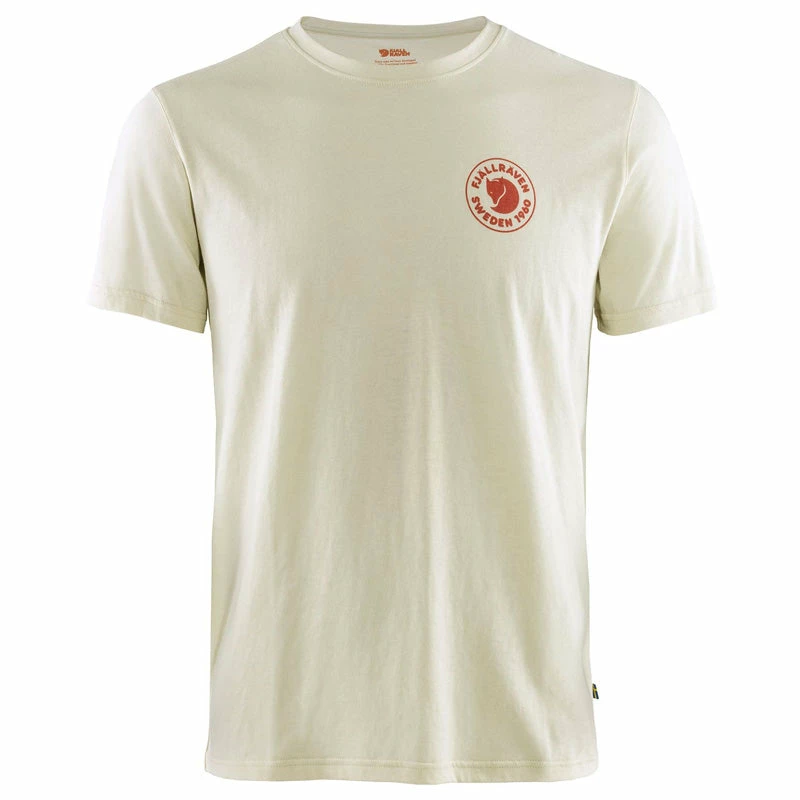 FJÄLLRÄVEN Men's 1960 Logo T-Shirt - Chalk White 3 FJÄLLRÄVEN Men's 1960 Logo T-Shirt - Chalk White