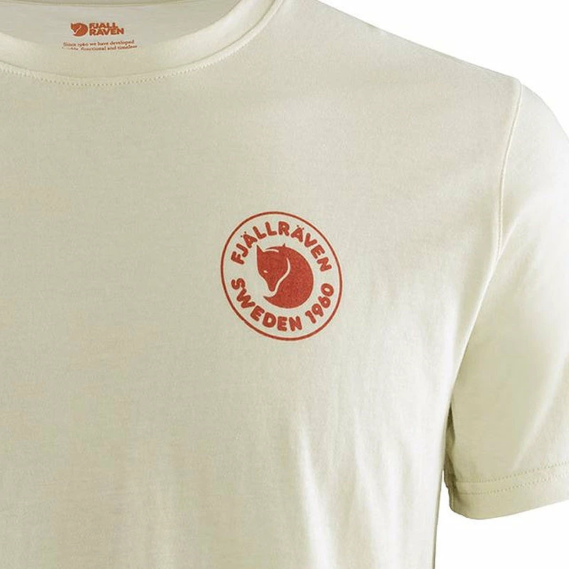 FJÄLLRÄVEN Men's 1960 Logo T-Shirt - Chalk White 4 FJÄLLRÄVEN Men's 1960 Logo T-Shirt - Chalk White - Image 2
