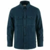 FJÄLLRÄVEN Men's Övik Lite Padded Shirt - Dark Navy / Dark Navy -Brokedown Palace Shop Fjallraven AW22 OvikLitePaddedShirt Navy 01