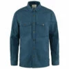 FJÄLLRÄVEN Men's Singi Overshirt - Indigo Blue 1 FJÄLLRÄVEN Men's Singi Overshirt - Indigo Blue -Brokedown Palace Shop Fjallraven AW22 SingiOvershirt Indigo 01