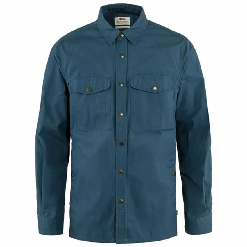 FJÄLLRÄVEN Men's Singi Overshirt - Indigo Blue 3 FJÄLLRÄVEN Men's Singi Overshirt - Indigo Blue