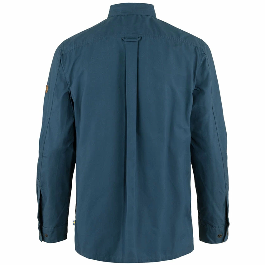 FJÄLLRÄVEN Men's Singi Overshirt - Indigo Blue 4 FJÄLLRÄVEN Men's Singi Overshirt - Indigo Blue - Image 2