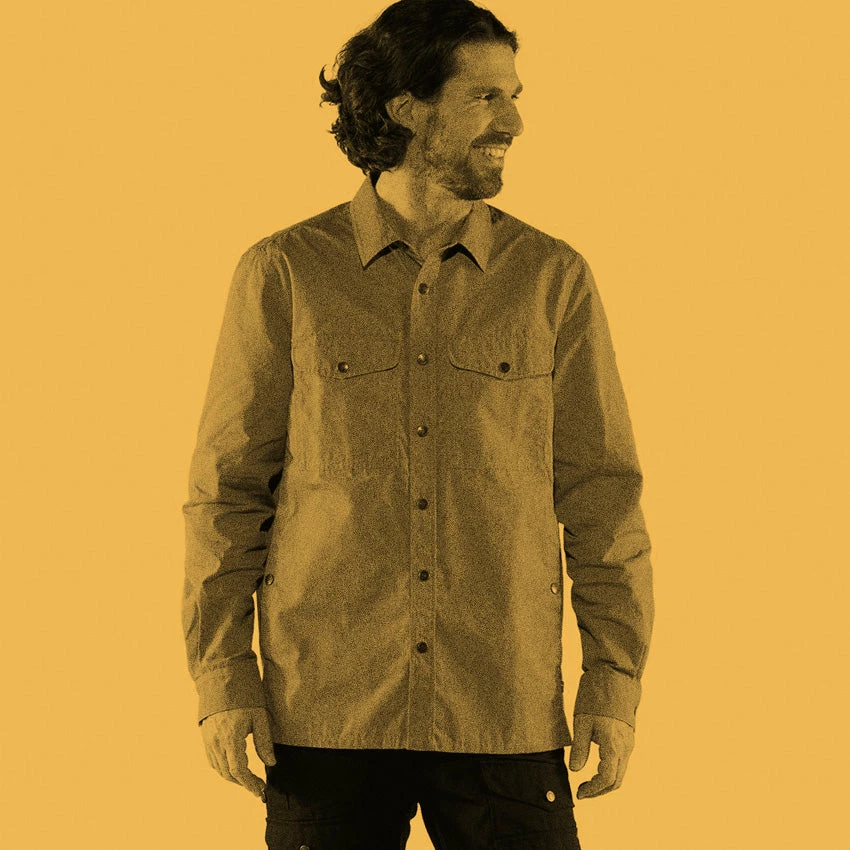 FJÄLLRÄVEN Men's Singi Overshirt - Indigo Blue 5 FJÄLLRÄVEN Men's Singi Overshirt - Indigo Blue - Image 3