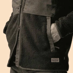 FJÄLLRÄVEN Men's Vardag Pile Jacket - Black / Black 11 FJÄLLRÄVEN Men's Vardag Pile Jacket - Black / Black -Brokedown Palace Shop Fjallraven AW23 VardagPileJacket Black 05