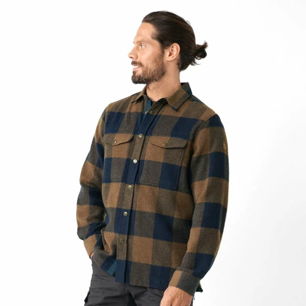 FJÄLLRÄVEN Canada Shirt - Chestnut & Dark Navy 5 FJÄLLRÄVEN Canada Shirt - Chestnut & Dark Navy - Image 3