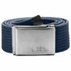 FJÄLLRÄVEN Canvas Belt - Dark Navy 1 FJÄLLRÄVEN Canvas Belt - Dark Navy -Brokedown Palace Shop Fjallraven CanvasBelts DarkNavy 01