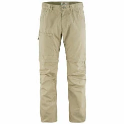 FJÄLLRÄVEN Men's High Coast Zip-Off Trousers - Sand Stone