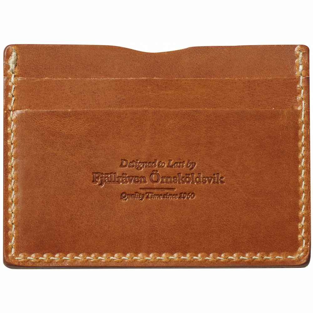 FJÄLLRÄVEN Övik Card Holder - Leather Cognac 5 FJÄLLRÄVEN Övik Card Holder - Leather Cognac - Image 3
