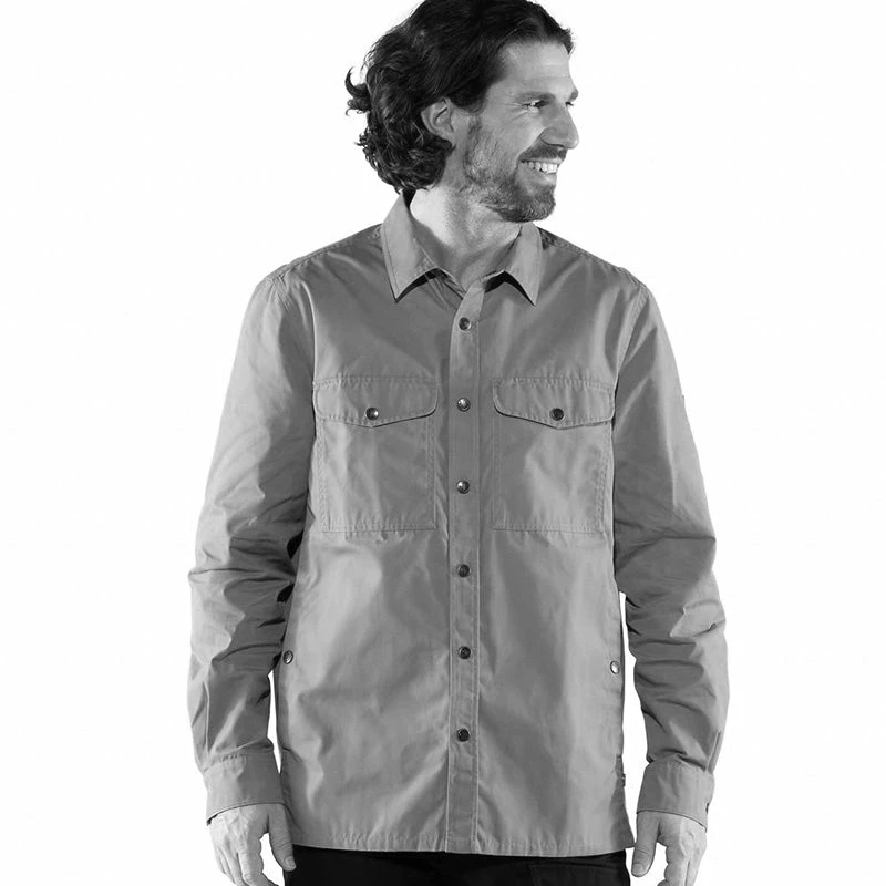 FJÄLLRÄVEN Men's Singi Overshirt - Dark Olive 5 FJÄLLRÄVEN Men's Singi Overshirt - Dark Olive - Image 3