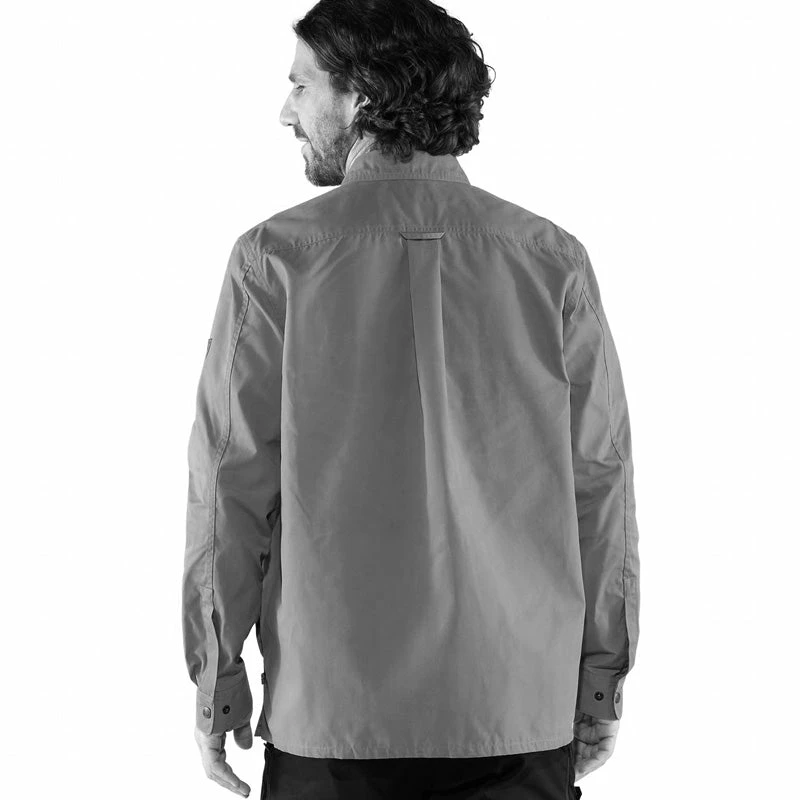FJÄLLRÄVEN Men's Singi Overshirt - Dark Olive 6 FJÄLLRÄVEN Men's Singi Overshirt - Dark Olive - Image 4