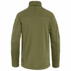 FJÄLLRÄVEN Men's Abisko Lite Fleece Jacket - Green -Brokedown Palace Shop Fjallraven SS23 AbiskoFleeceJacketGreen 03