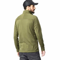 FJÄLLRÄVEN Men's Abisko Lite Fleece Jacket - Green -Brokedown Palace Shop Fjallraven SS23 AbiskoFleeceJacketGreen 05