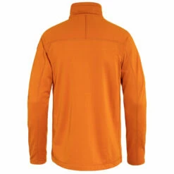 FJÄLLRÄVEN Men's Abisko Lite Fleece Jacket - Sunset Orange -Brokedown Palace Shop Fjallraven SS23 AbiskoFleeceJacketSunsetOrange 03