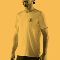 FJÄLLRÄVEN Men's 1960 Logo T-Shirt - Grey Melange 10 FJÄLLRÄVEN Men's 1960 Logo T-Shirt - Grey Melange -Brokedown Palace Shop Fjallraven SS23 Ms1960LogoTee Grey 04