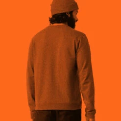 FJÄLLRÄVEN Men's Vardag Sweater - Black -Brokedown Palace Shop Fjallraven SS23 MsVardagSweater Black 04