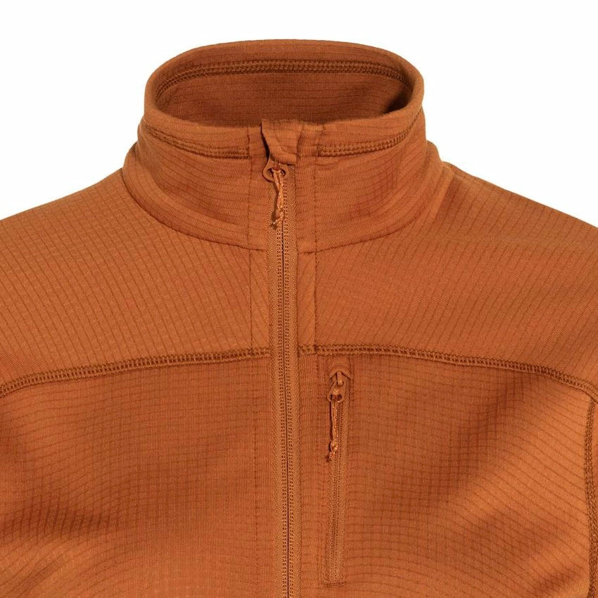 FJÄLLRÄVEN Women's Abisko Lite Fleece Jacket - Terracotta Brown 4 FJÄLLRÄVEN Women's Abisko Lite Fleece Jacket - Terracotta Brown - Image 2
