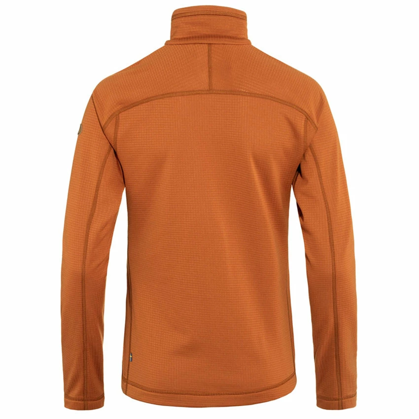 FJÄLLRÄVEN Women's Abisko Lite Fleece Jacket - Terracotta Brown 5 FJÄLLRÄVEN Women's Abisko Lite Fleece Jacket - Terracotta Brown - Image 3
