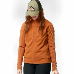 FJÄLLRÄVEN Women's Abisko Lite Fleece Jacket - Terracotta Brown 10 FJÄLLRÄVEN Women's Abisko Lite Fleece Jacket - Terracotta Brown -Brokedown Palace Shop Fjallraven SS23 WsAbiskoLiteFleece TeracottaBrown 04