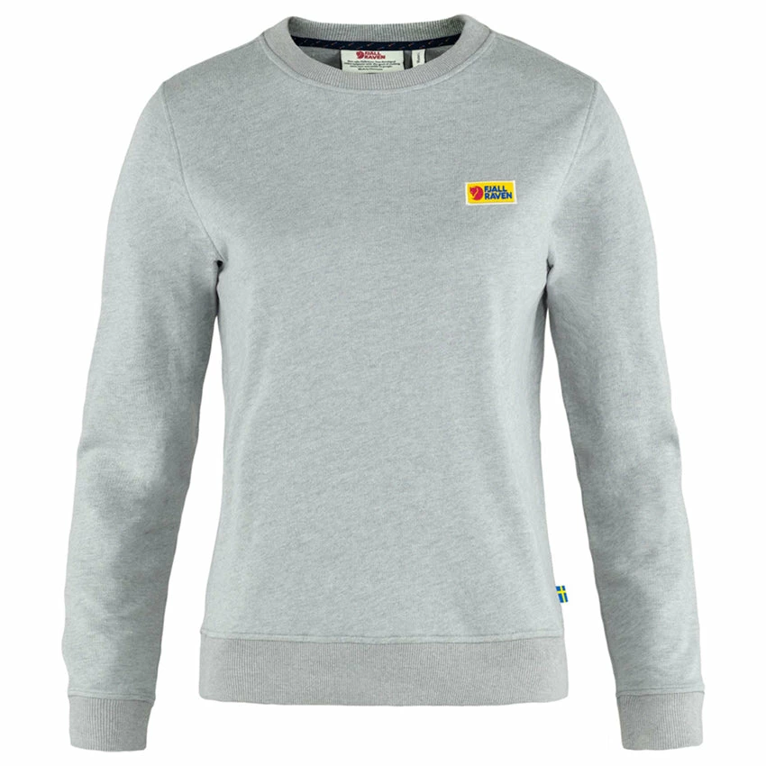 FJÄLLRÄVEN Women's Vardag Sweater - Grey Melange 3 FJÄLLRÄVEN Women's Vardag Sweater - Grey Melange