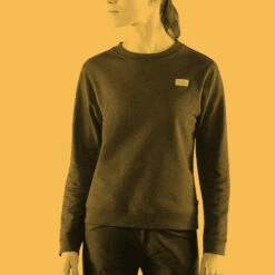 FJÄLLRÄVEN Women's Vardag Sweater - Grey Melange 10 FJÄLLRÄVEN Women's Vardag Sweater - Grey Melange -Brokedown Palace Shop Fjallraven SS23 WsVardagSweater Grey 04