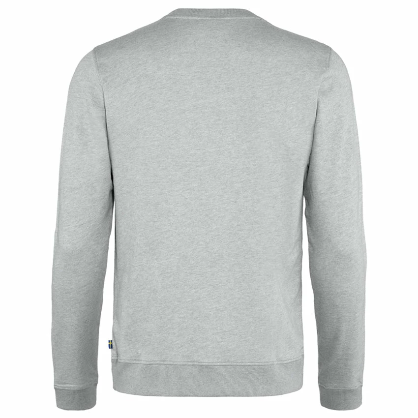 FJÄLLRÄVEN Men's Vardag Sweater - Grey Melange 4 FJÄLLRÄVEN Men's Vardag Sweater - Grey Melange - Image 2