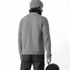 FJÄLLRÄVEN Men's Vardag Sweater - Grey Melange 10 FJÄLLRÄVEN Men's Vardag Sweater - Grey Melange -Brokedown Palace Shop Fjallraven VardagSweater Grey 04