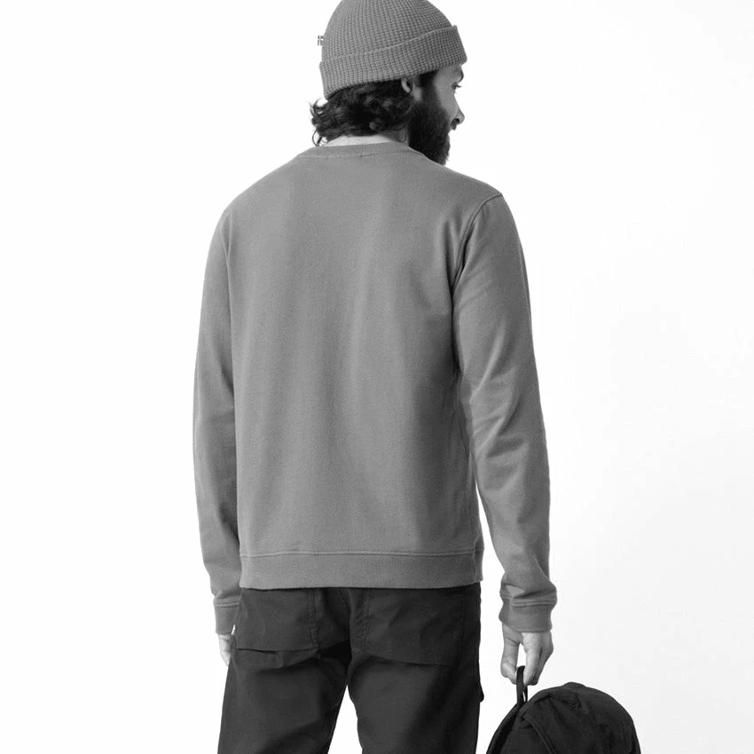 FJÄLLRÄVEN Men's Vardag Sweater - Grey Melange 6 FJÄLLRÄVEN Men's Vardag Sweater - Grey Melange - Image 4