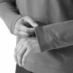 FJÄLLRÄVEN Men's Vardag Sweater - Grey Melange 11 FJÄLLRÄVEN Men's Vardag Sweater - Grey Melange -Brokedown Palace Shop Fjallraven VardagSweater Grey 05