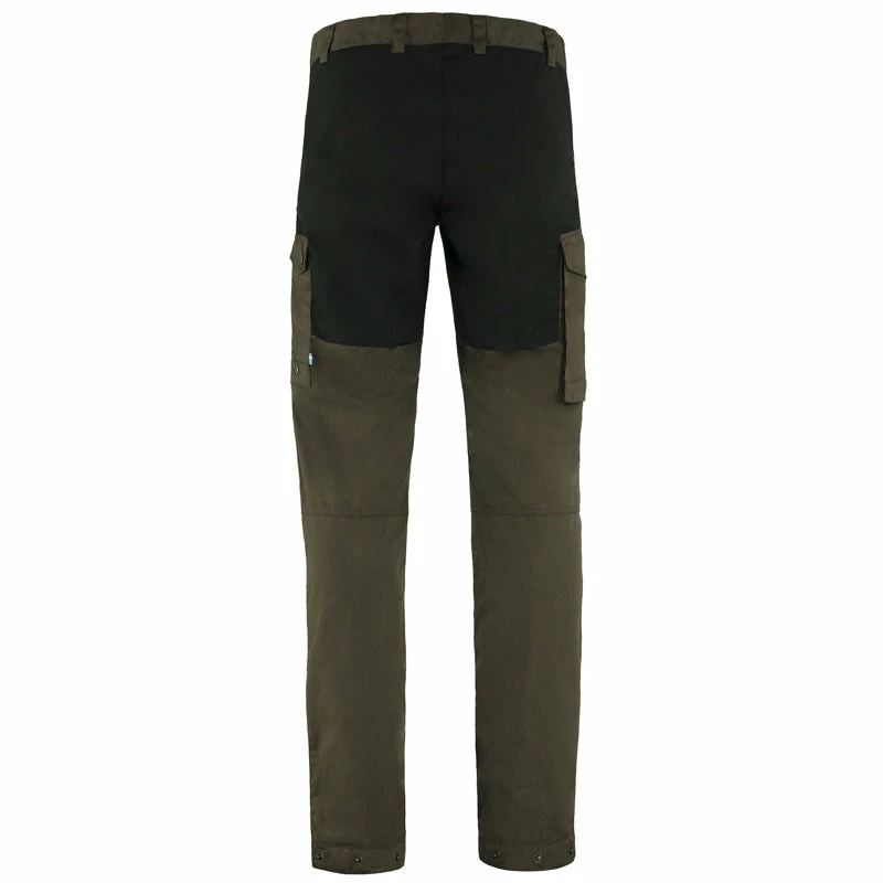 FJÄLLRÄVEN Men's Vidda Pro Trousers - Reg - Dark Olive 4 FJÄLLRÄVEN Men's Vidda Pro Trousers - Reg - Dark Olive - Image 2