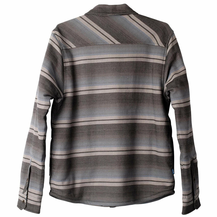 KAVU Men's Eagle Pine Shirt - Midnight Stripe 4 KAVU Men's Eagle Pine Shirt - Midnight Stripe - Image 2