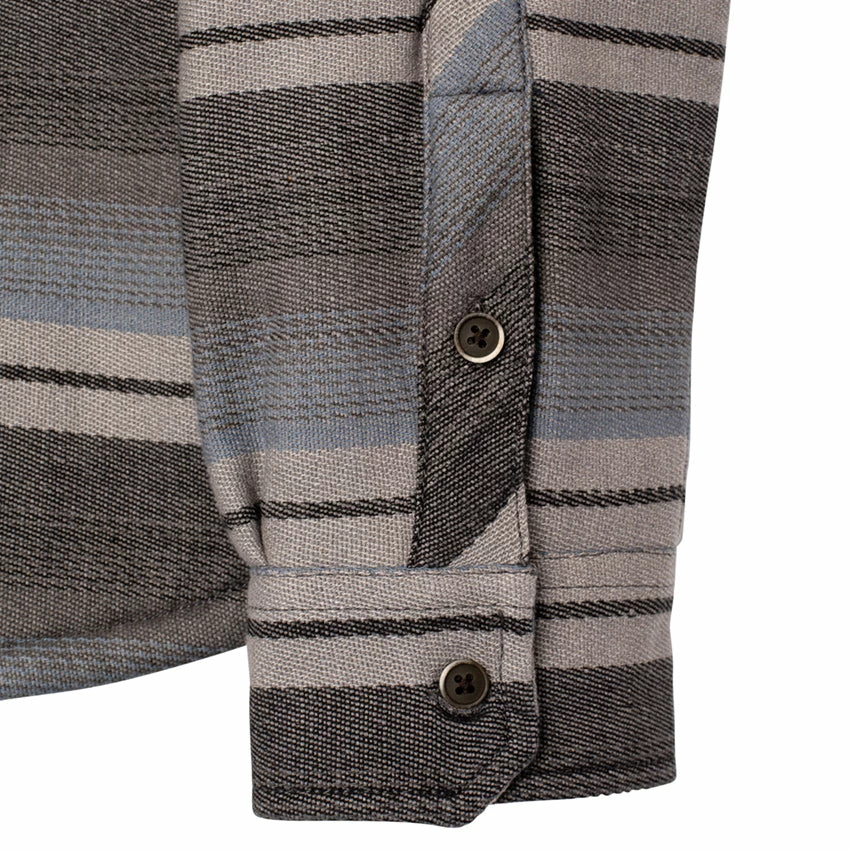 KAVU Men's Eagle Pine Shirt - Midnight Stripe 6 KAVU Men's Eagle Pine Shirt - Midnight Stripe - Image 4