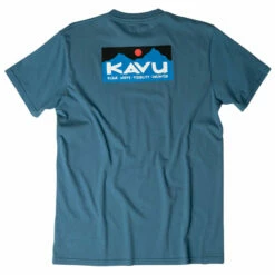 KAVU Men's Klear Above Etch Art T-Shirt - Vintage Blue