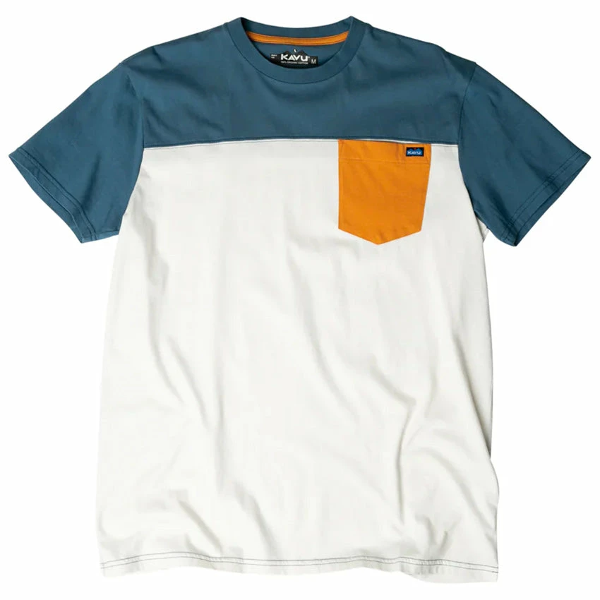 KAVU Men's Piece Out T-Shirt - Rain Or Shine 3 KAVU Men's Piece Out T-Shirt - Rain Or Shine