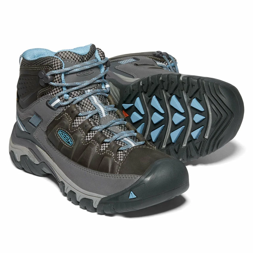 Keen Women's Targhee III Waterproof Hiking Boots - Magnet/Atlantic Blue 6 Keen Women's Targhee III Waterproof Hiking Boots - Magnet/Atlantic Blue - Image 4