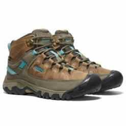 Keen Women's Targhee III Waterproof Hiking Boots - Toasted Coconut / Porcelain -Brokedown Palace Shop KEEN WomensTargheeIII ToastedCoconutPorcelain 05