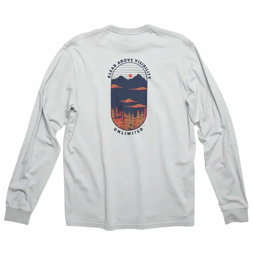 KAVU Men's Daily Dose Long Sleeve T-Shirt - Ultimate Grey 4 KAVU Men's Daily Dose Long Sleeve T-Shirt - Ultimate Grey - Image 2